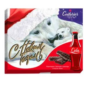 НГ Jelly Новогодняя (Кола) (фасовка 155г) (Джелли) (Кутюрье) 24