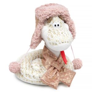 НГ Змейка Уша мягкая игрушка (Буди Баса) 01