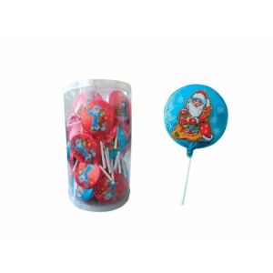 Медалька Новогодняя на палочке шоколадная фигурка (фасовка 18г) (Канди) 60