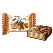 Батончик Боярушка вафельный (фасовка 38г) (Славянка) 40
