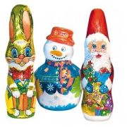 Новогодний микс шоколадная фигурка (фасовка 40г) (Канди) 28