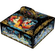 Картон Шкатулка Зимние гулянья (на 1300г) (ТМПК) 70