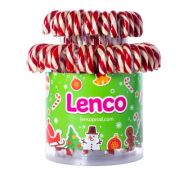 НГ Трость к Новому Году леденец со вкусом клубники (фасовка 20г) (Ленко) 40