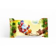 НГ Бон-Виван Дед Мороз вафельные в молочной глазури (Люси) 2,5