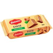 Вафли (фасовка 300г) Ореховые (КДВ) 15