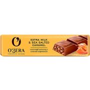 Батончик OZera молочный Extra Milk & Sea Salted caramel (фасовка 45г) (Соленая карамель) (КДВ) 30