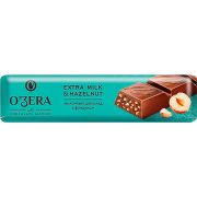 Батончик OZera молочный Extra milk & Hazelnut (фасовка 45г) (Фундук) (КДВ) 30