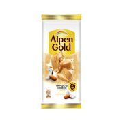 Alpen Gold белый Миндаль-кокос (фасовка 80г) (Альпен Голд) 21