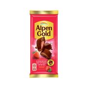 Alpen Gold молочный Клубника и йогурт (фасовка 80г) (Альпен Голд) 21