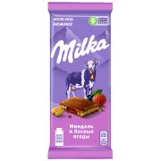 Milka молочный Миндаль и лесные ягоды (фасовка 80г) (Милка) 20