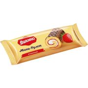 Мини-рулетики Яшкино (фасовка 35г) Клубничные (КДВ) 12