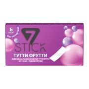 7 Stick (6шт) жев.резинка в ассортименте (фасовка 16,5г) (Стик) 24