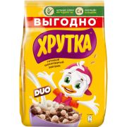 Завтраки от Хрутки ДУО шарики (фасовка 650г) (пакет) (Нестле) 06