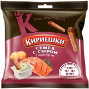 Кириешки (фасовка 85г) Семга с сыром и соусом тар-тар (КДВ) 30