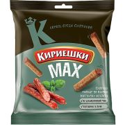 Кириешки МАХ (фасовка 40г) Охотничьи колбаски (КДВ) 60
