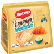 Мини-Круассан со Сливочным кремом (фасовка 180г) (КДВ) 08