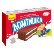 Торт Ломтишка бисквит в глазури (фасовка 380г) (Акконд) 09