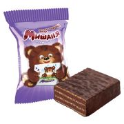 Мишаня вафельная шоколадный вкус (Донко) 02