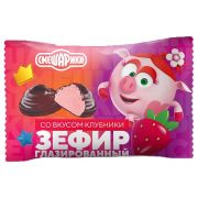Смешарики Нюша десерт зефир вкус клубники  (Сласти) 02