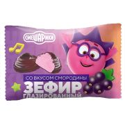 Смешарики Ёжик десерт зефир вкус смородины (Сласти) 02