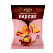 Персик с арахисом в темной глазури (Fruitstory) (КДВ) 05