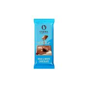 Шоколад OZera Double Milk & White (фасовка 24г) (ОЗера) (КДВ) 30