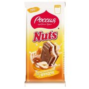Nuts молочный с фундуком и карамелью (фасовка 200г) (Натс) (Нестле) 10